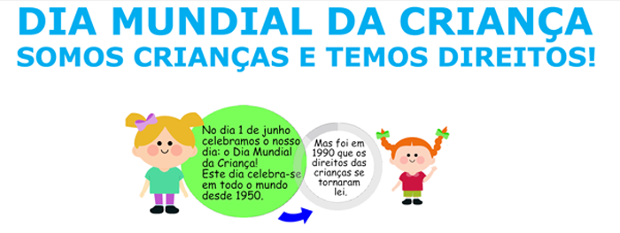 “Dia Mundial da Criança - Somos crianças e temos direitos!”