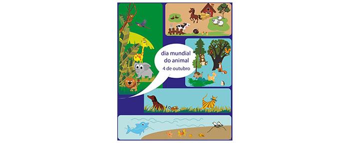 04/10 - Dia Mundial dos Animais - EDUCANDARIO MARTINS - GALO