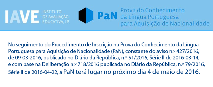 Maio 2016 - O Lugar da Língua Portuguesa
