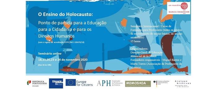 Seminario Internacional O Ensino Do Holocausto Ponto De Partida Para A Educacao Para A Cidadania E Para Os Direitos Humanos Direcao Geral Da Educacao